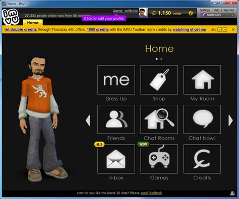 Imvu classic client - Two New Desktop Apps Coming: IMVU Desktop and IMVU Studio In future releases, the Creator functionality of IMVU will be a separate app from the user chat and avatar experience. As we reviewed your feedback, we concluded that separating the two offerings would improve the experience for both users and Creators, resulting in smaller downloads ...